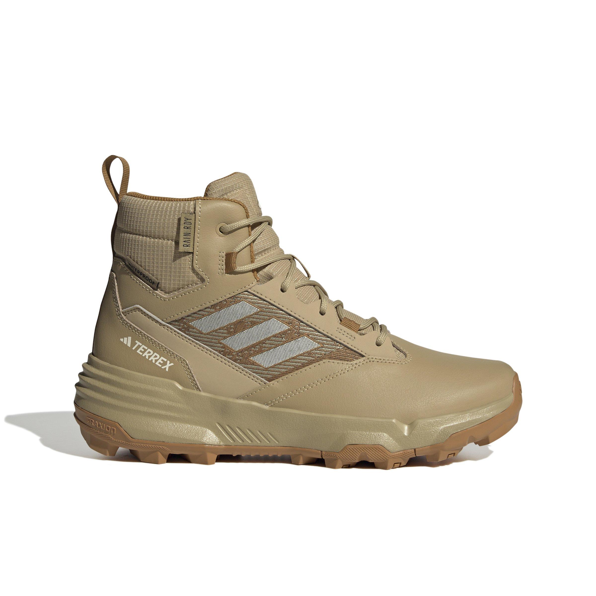 adidas Unity Leather Mid RAIN.RDY "Biege Ton/Ecrtin/Mesa" Unisex Hiking Shoe